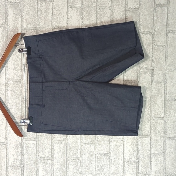 Ann Taylor The 10 Inch Short Midrise Denim-like Blue Gray Color Size 2 - Picture 1 of 5